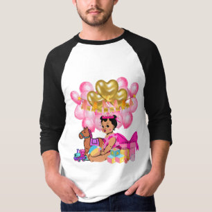 T-shirt Princesse en rose