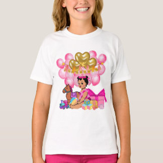T-shirt Princesse en rose