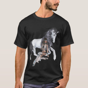 T-shirt Princesse et Chemise Stallion d'Amérique