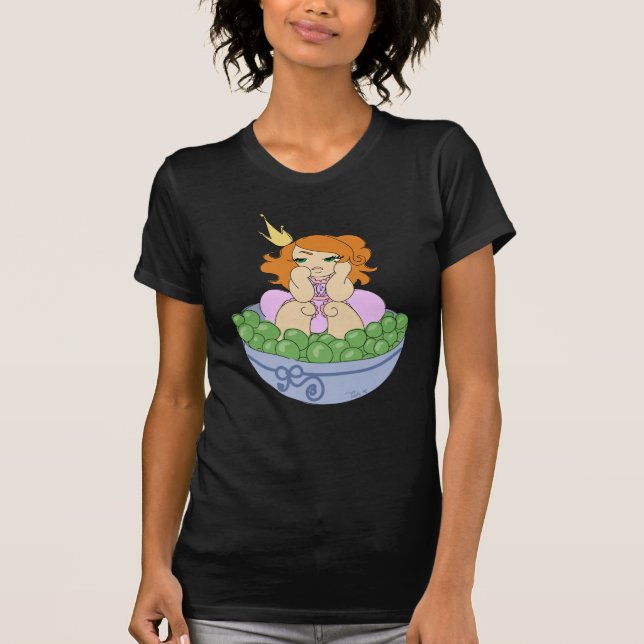 T-shirt Princesse et le pois (Devant)