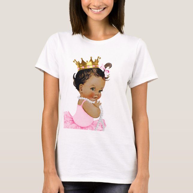 T-shirt Princesse ethnique Ballerina Baby (Devant)