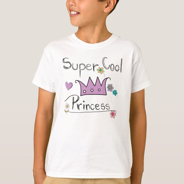 T-shirt Princesse fraîche superbe (Devant)