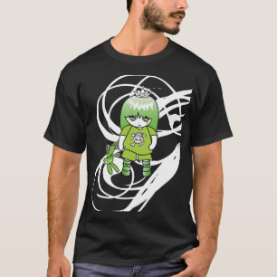 T-shirt Princesse Green