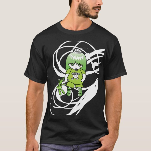 T-shirt Princesse Green (Devant)
