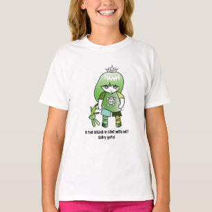 T-shirt Princesse Green