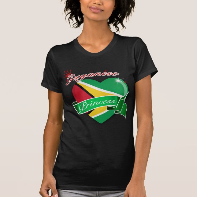 T-shirt Princesse guyanaise (Devant)