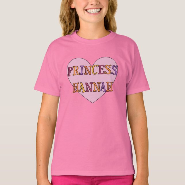 T-shirt Princesse Hannah (Devant)