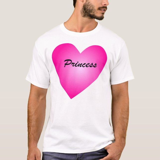 T-shirt Princesse Heart (Devant)