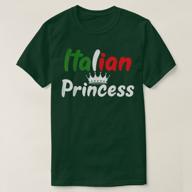 T-shirt Princesse italienne (Design devant)