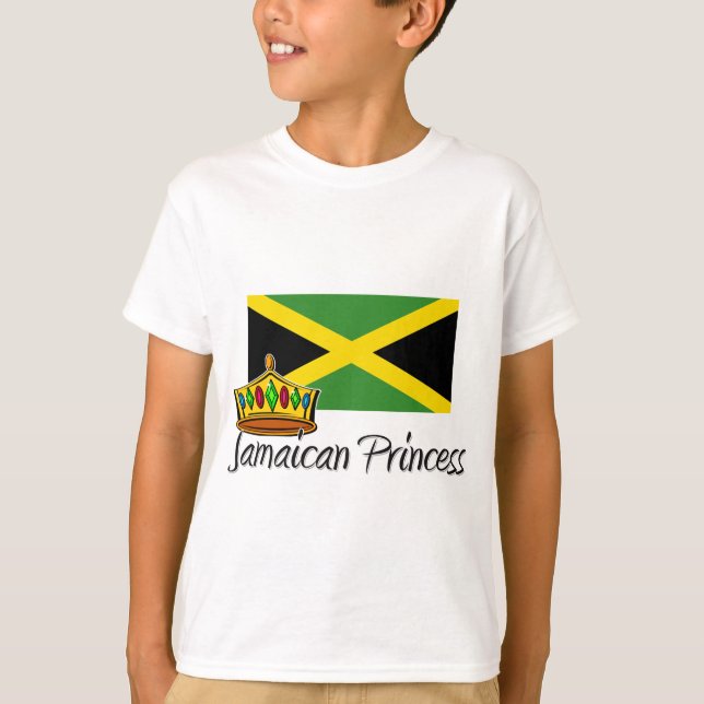 T-shirt Princesse jamaïcaine (Devant)