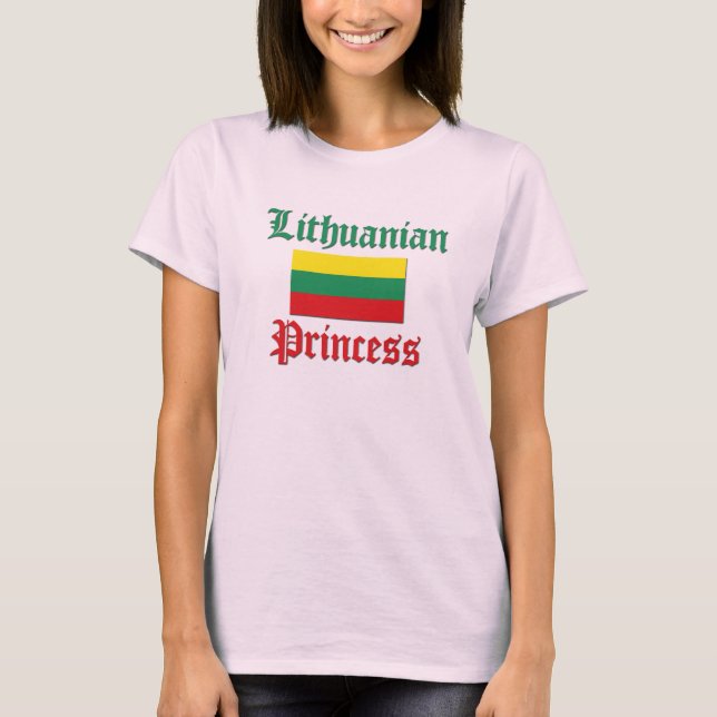 T-shirt Princesse lithuanienne (Devant)