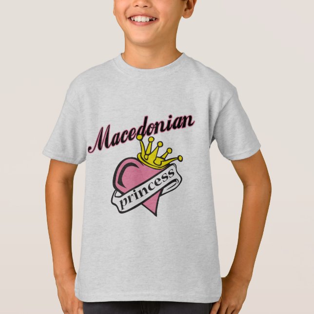 T-shirt Princesse macédonienne (Devant)