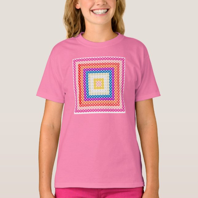 T-shirt Princesse Motif #105 - PrinterKids (Devant)