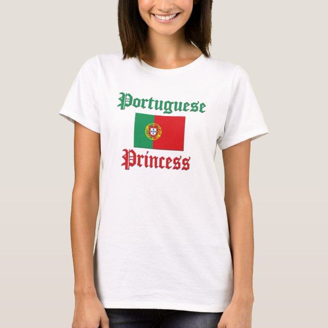 T-shirt Princesse portugaise (Devant)