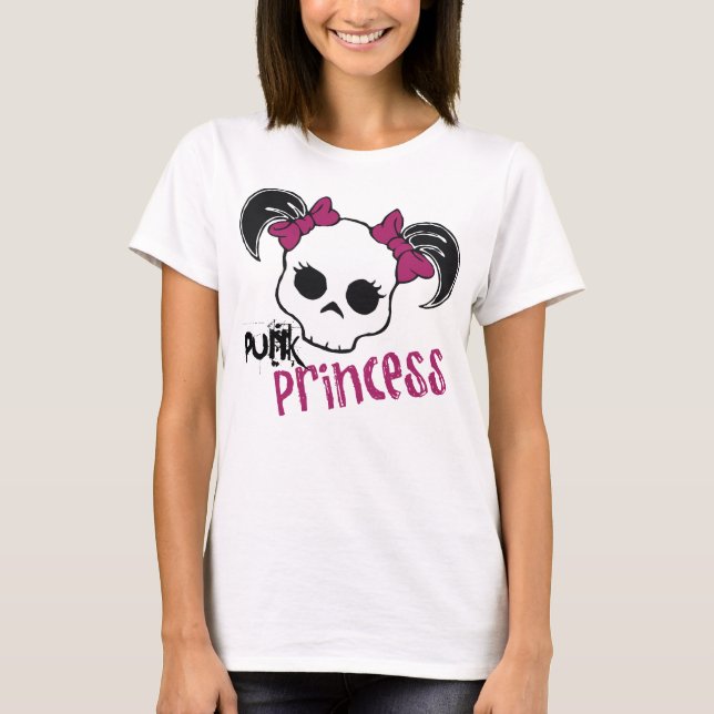 T-shirt Princesse punk (Devant)