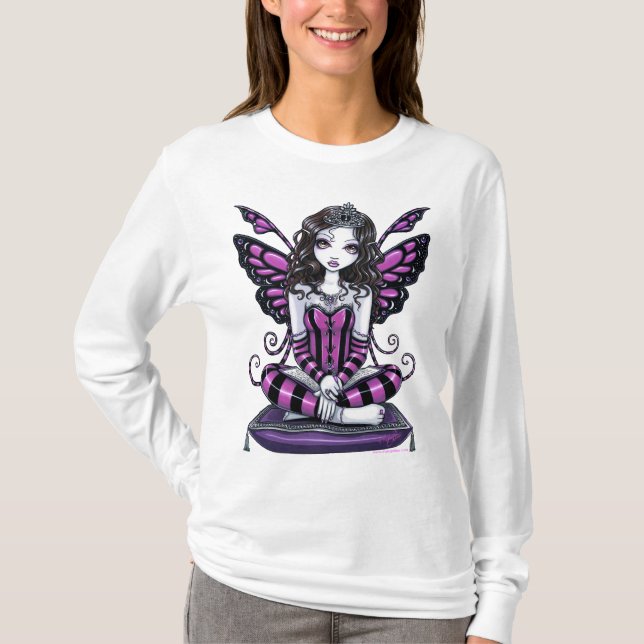 T-shirt Princesse rose Fairy Art Top de "Khristyn" (Devant)
