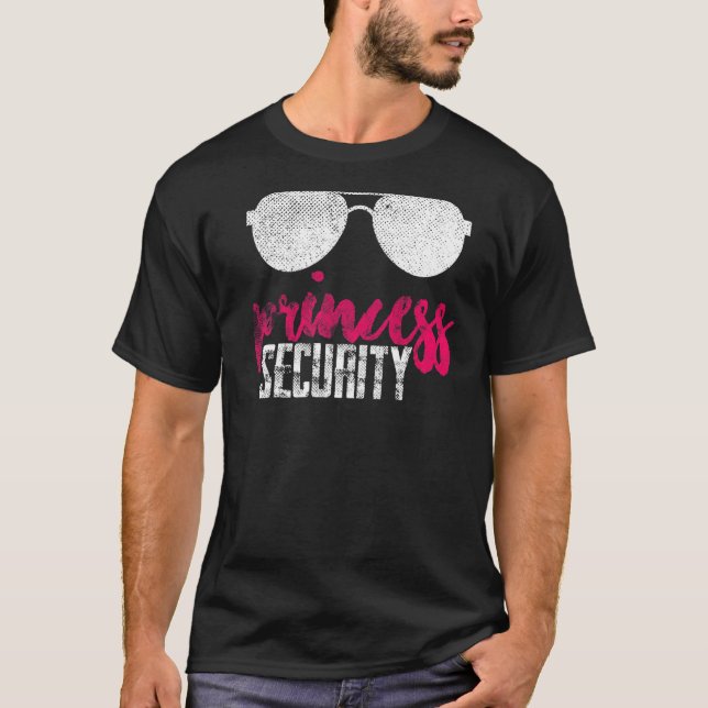 T-shirt Princesse Sécurité Et Protection Présente 1 (Devant)