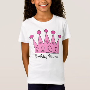 T-Shirt Princesse Shirt d'anniversaire