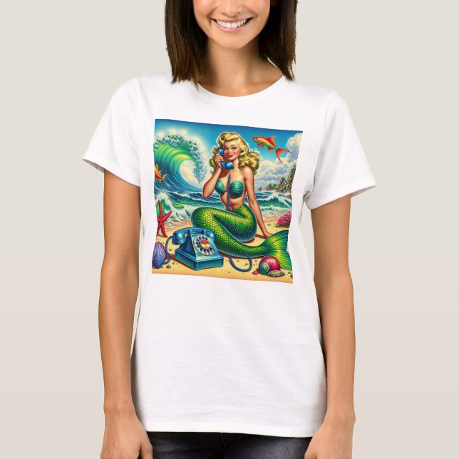T-shirt Princesse Sirène (Devant)