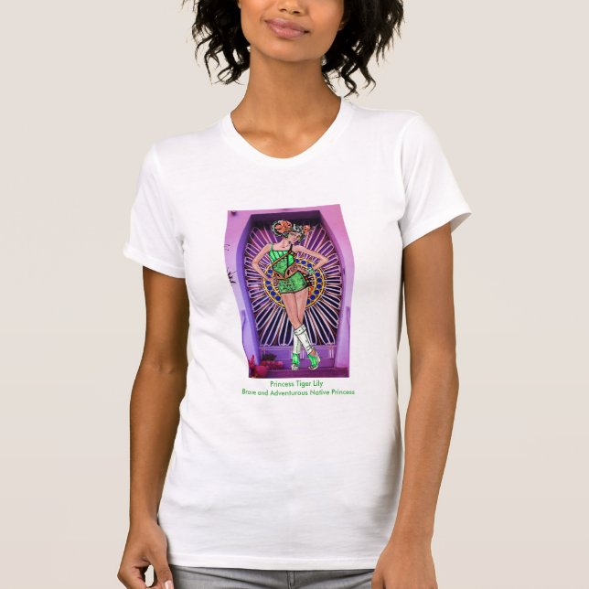 T-shirt Princesse Tiger Lily (Devant)