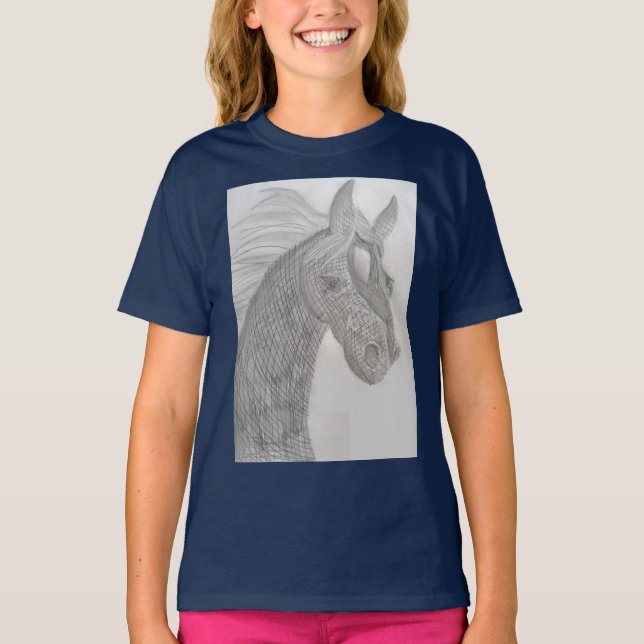 T-shirt Princesse Toytastic Black Beauty Girls (Devant)