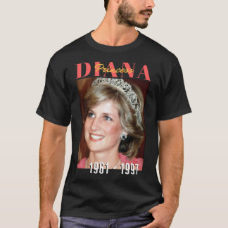 T-shirt Princesse vintage Di Premium