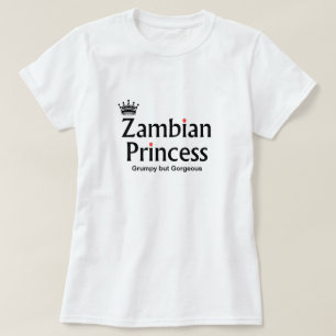T-shirt Princesse zambienne magnifique