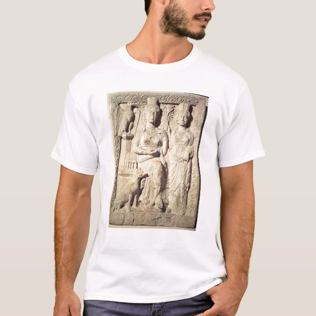 T-shirt Princesse Zenobia et un compagnon féminin (Devant)