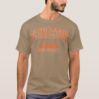 T-shirt Princeton New Jersey Settled 1696 Vintage Arched O