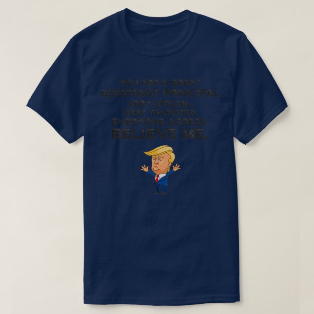 T-shirt Principal adjoint Funny Trump (Design devant)