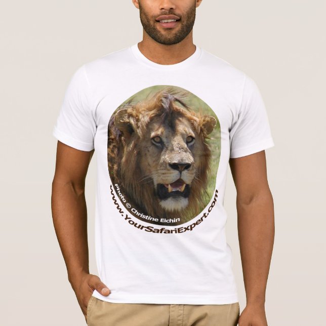 T-shirt principal de lion (Devant)