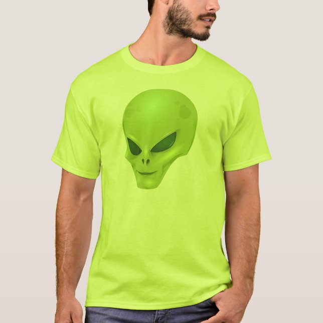 T-shirt principal étranger vert (Devant)