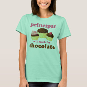 T-shirt principal Funny School