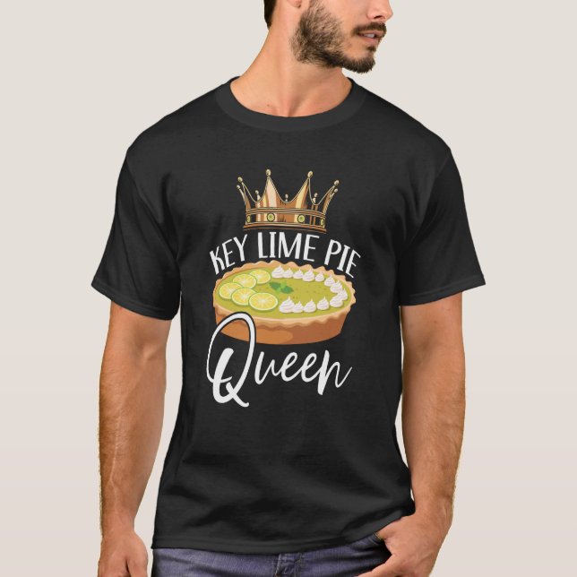 T-shirt Principale Lime Pie Queen Floride Dessert Key Lime (Devant)