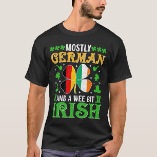 T-shirt Principalement allemand et un peu de culture irlan