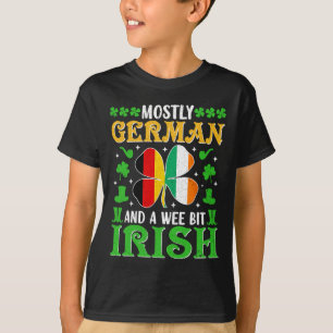 T-shirt Principalement allemand et un peu de culture irlan