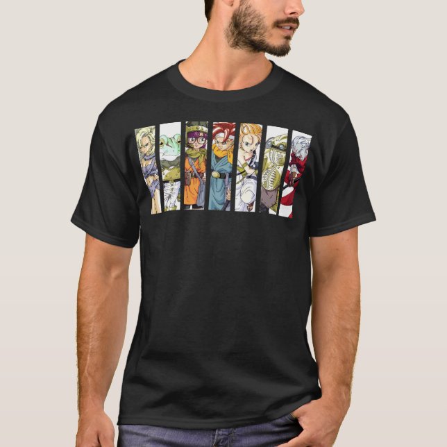 T-shirt Principaux personnages de Chrono Trigger (Devant)
