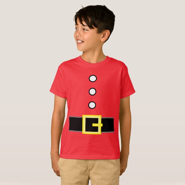 T-shirt Print on Demand Funny Christmas Santa ELF SUIT  (Devant entier)
