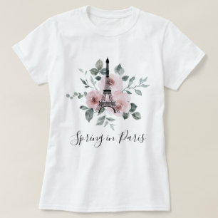 T-shirt Printemps à Paris - Voyage de filles sur mesure