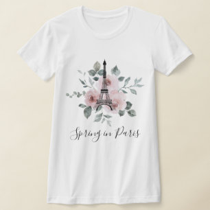 T-shirt Printemps à Paris - Voyage de filles sur mesure