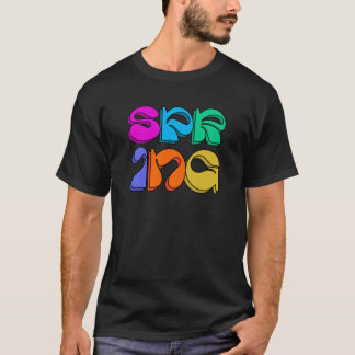 T-shirt Printemps rétro moderne coloré drôle amical