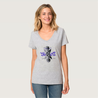T-shirt prints angel phrases gratitude