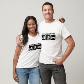 T-shirt Priorités de la vie, planche à voile (Unisex)