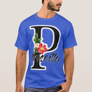 T-shirt Priscilla (bouquet floral) Couture de jardinier ur
