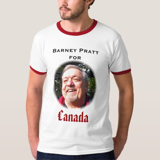 T-shirt Prise de bec Pratt pour le Canada (Devant)
