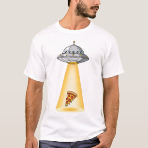 T-shirt Prise de pizza cosmique