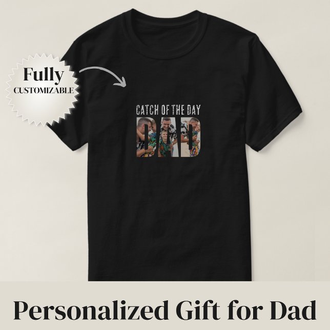 T-shirt Prise du Jour Papa (Catch of the Day Dad T-Shirt)