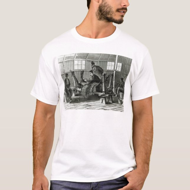 T-shirt Prise du virus du veau (Devant)