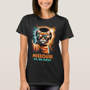 T-shirt Prise D'Un Selfie Total Éclipse Solaire 2024 Misso