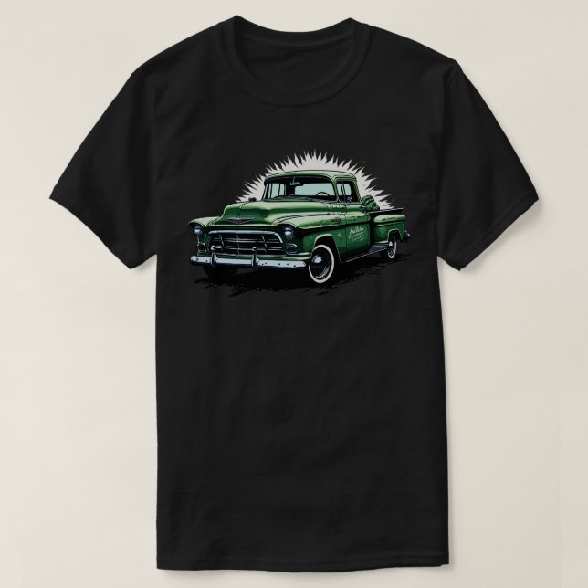 T-shirt Prise en charge Chevrolet 3100 1955 (Design devant)